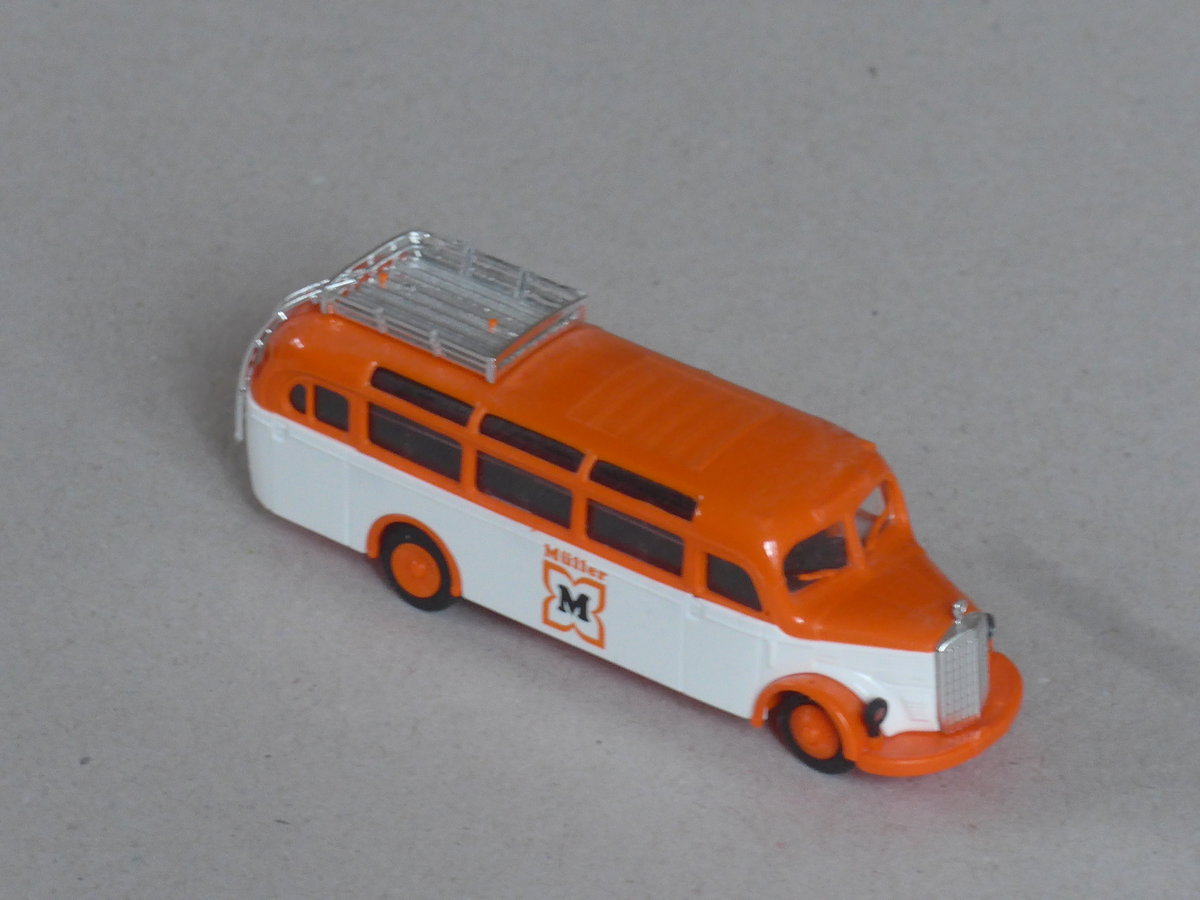 (223'348) - Aus Deutschland: M�ller, Ulm - Mercedes am 4. Februar 2021 in Thun (Modell)