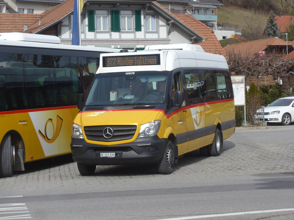 (223'606) - L�thi, Hinterfultigen - BE 221'299 - Mercedes am 18. Februar 2021 in Riggisberg, Post
