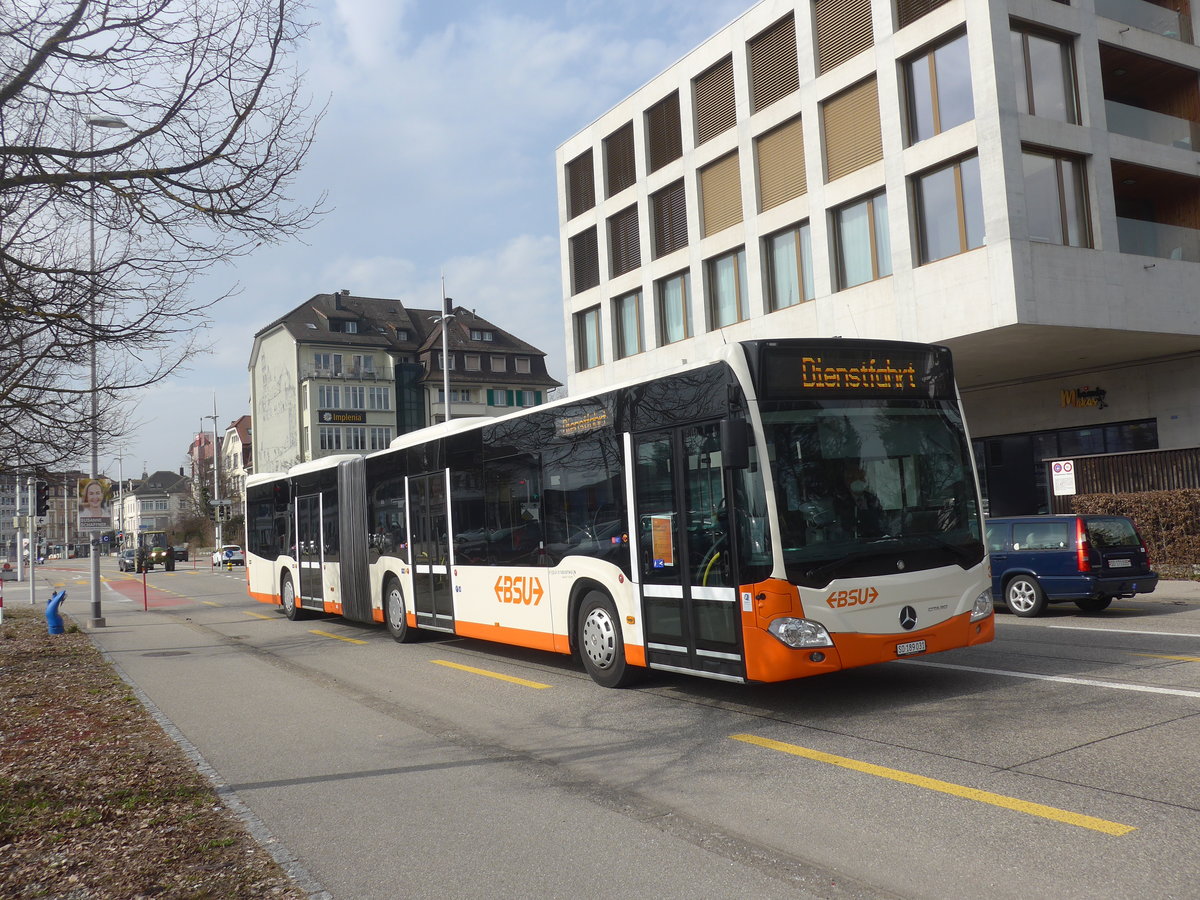 (223'937) - BSU Solothurn - Nr. 31/SO 189'031 - Mercedes am 4. M�rz 2021 beim Hauptbahnhof Solothurn
