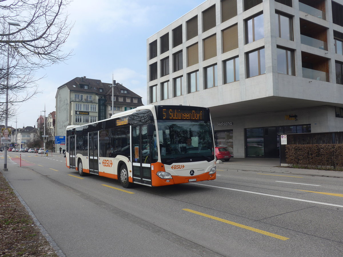 (223'948) - BSU Solothurn - Nr. 95/SO 172'095 - Mercedes am 4. M�rz 2021 beim Hauptbahnhof Solothurn