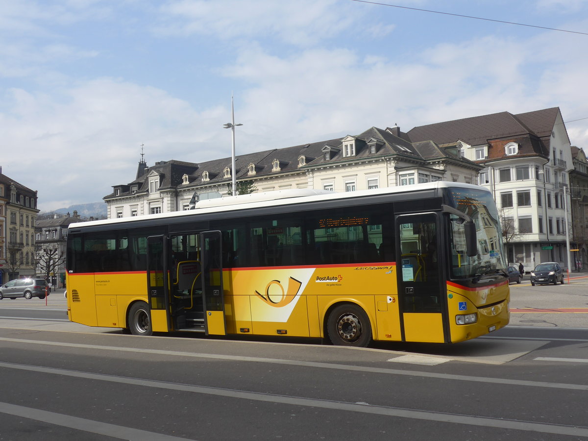(223'962) - Flury, Balm - SO 20'032 - Irisbus am 4. M�rz 2021 beim Hauptbahnhof Solothurn