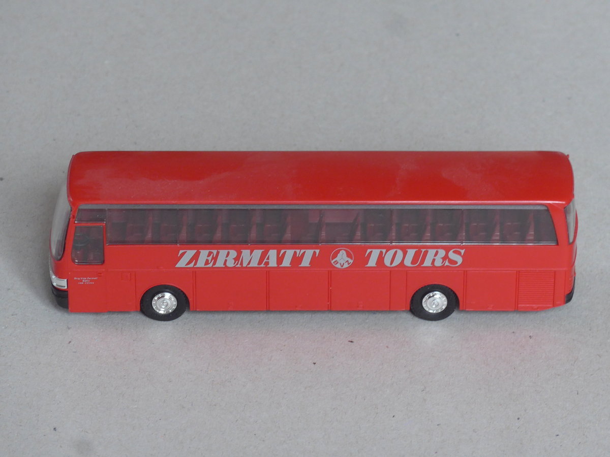 (223'966) - BVZ Brig - Setra am 6. M�rz 2021 in Thun (Modell)