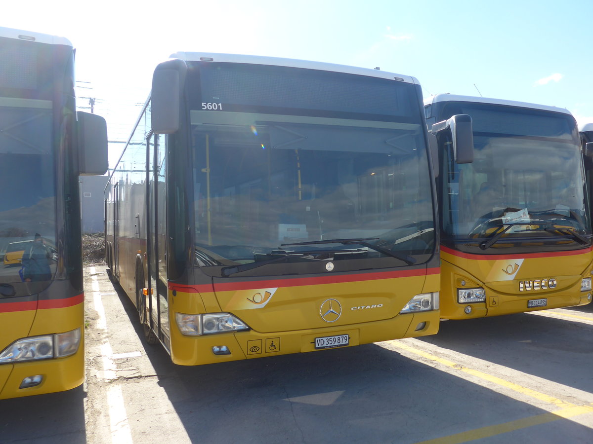 (224'302) - CarPostal Ouest - VD 359'879 - Mercedes (ex JU 31'178; ex Nr. 32) am 20. M�rz 2021 in Yverdon, Garage