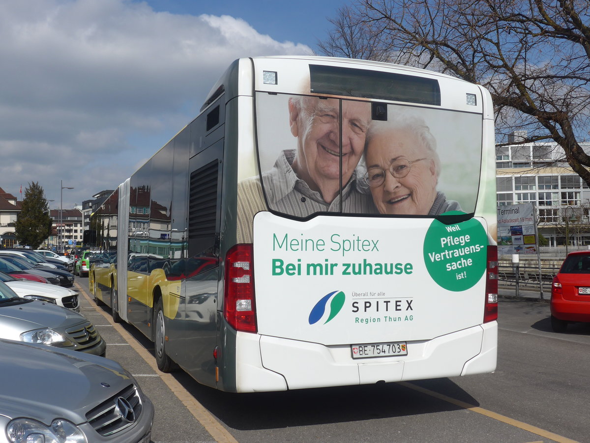(224'343) - STI Thun - Nr. 703/BE 754'703 - Mercedes am 22. M�rz 2021 in Thun, CarTerminal