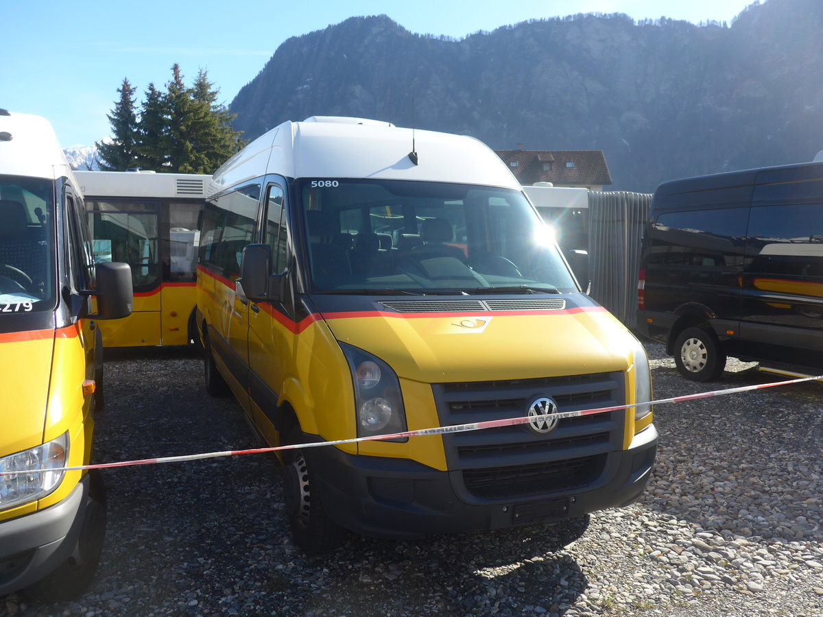 (224'493) - PostAuto Waliis - (VS 502'331) - VW/Hess (ex CarPostal Ouest; ex PostAuto Wallis VS 241'985) am 28. M�rz 2021 in Landquart, Garage Bardill