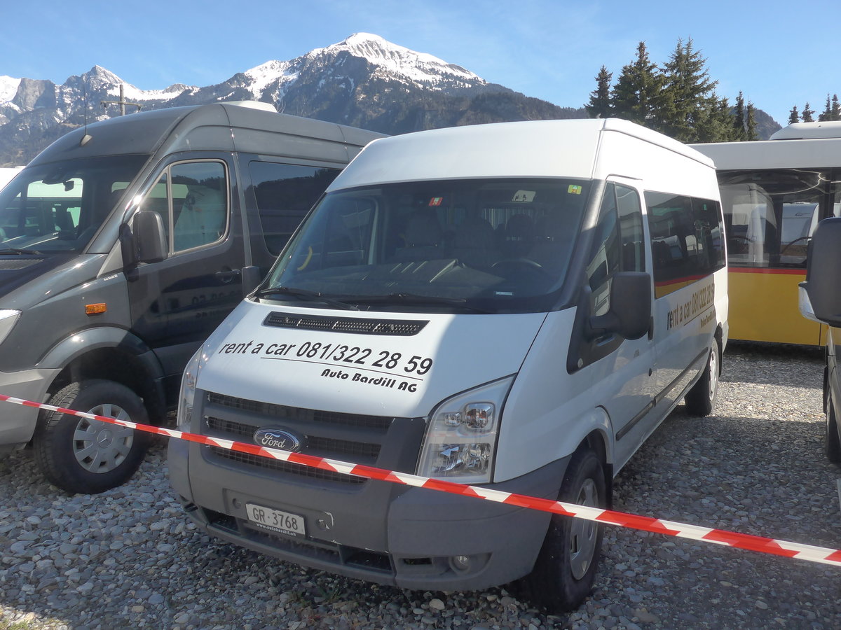 (224'495) - Bardill, Landquart - GR 3768 - Ford am 28. M�rz 2021 in Landquart, Garage