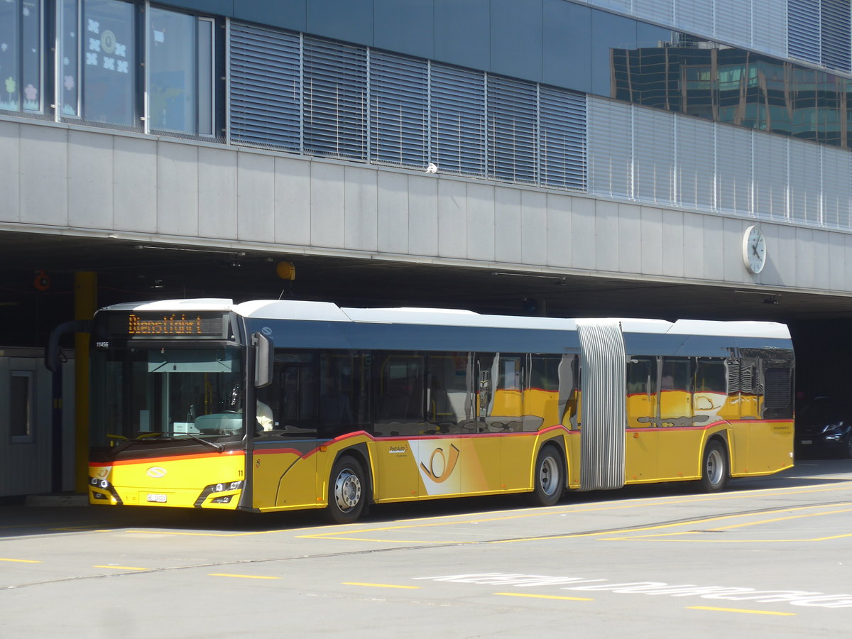 (224'619) - Steiner, Ortschwaben - Nr. 11/BE 26'023 - Solaris am 29. M�rz 2021 in Bern, Postautostation