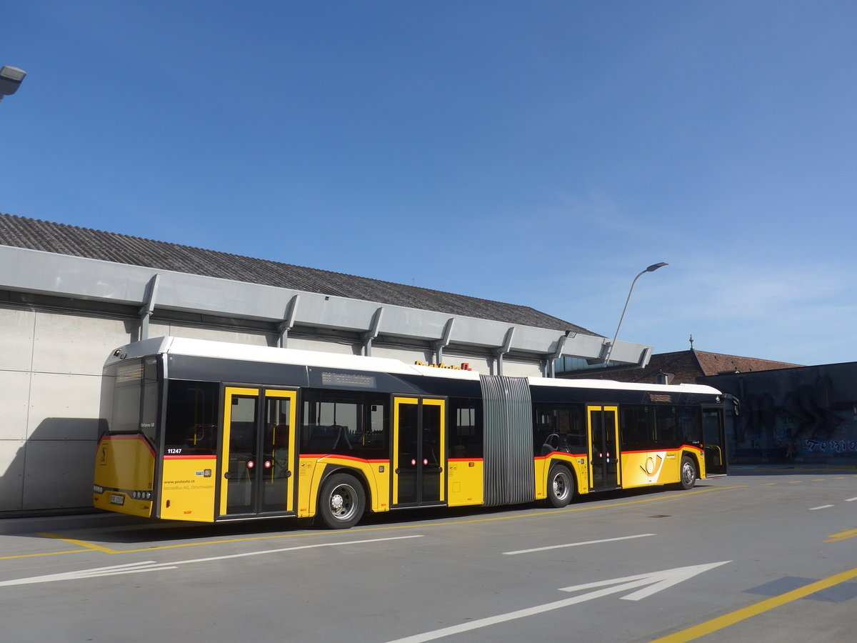 (224'628) - Steiner, Ortschwaben - Nr. 20/BE 32'333 - Solaris am 29. M�rz 2021 in Bern, Postautostation