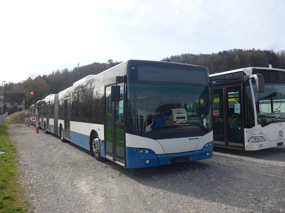 (224'867) - VBZ Z�rich - Nr. 532 - Neoplan am 11. April 2021 in Winterthur, EvoBus
