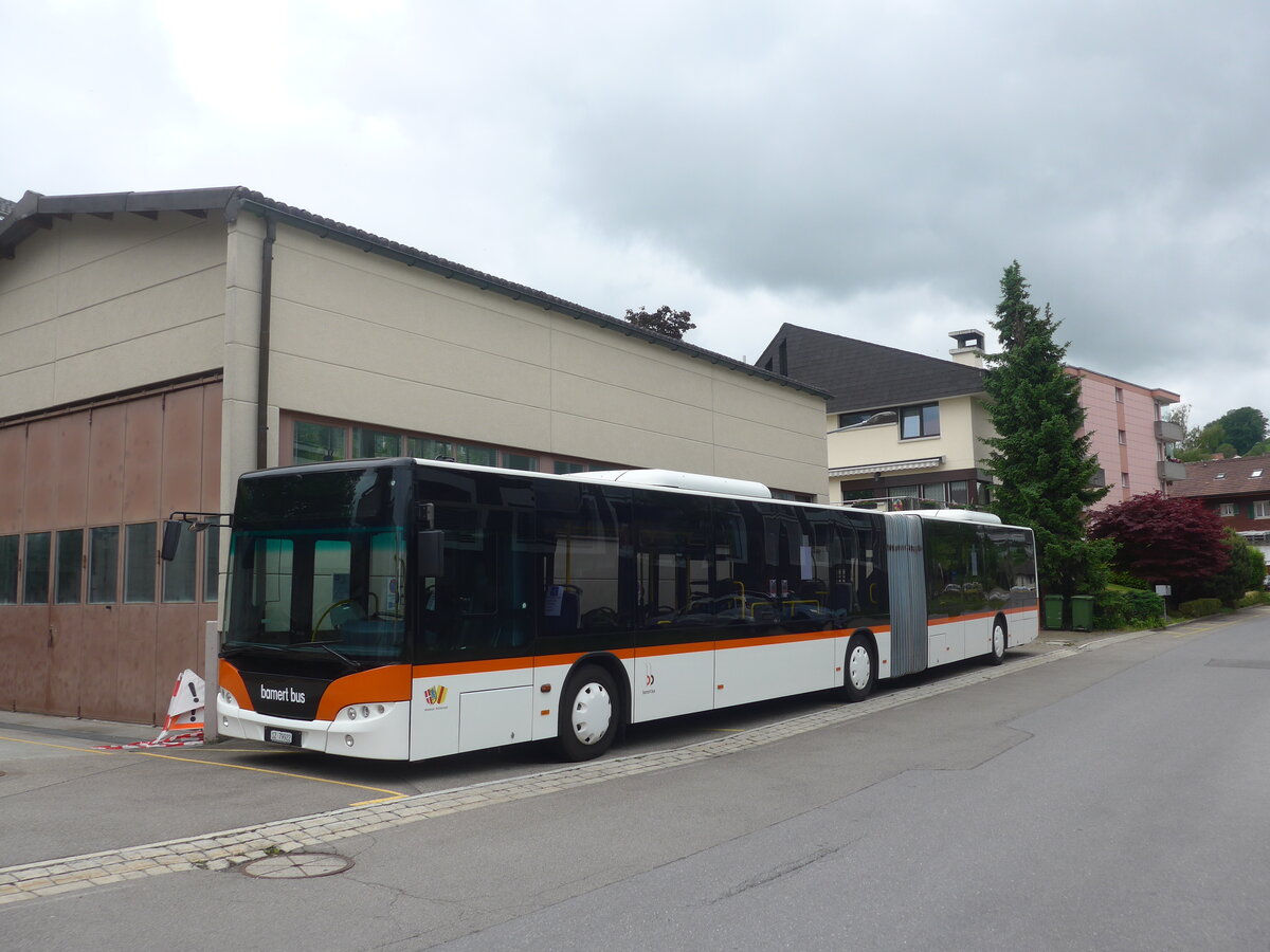 (225'766) - Bamert, Wollerau - SZ 79'922 - Neoplan (ex VBZ Z�rich Nr. 534) am 6. Juni 2021 in Wollerau, Garage