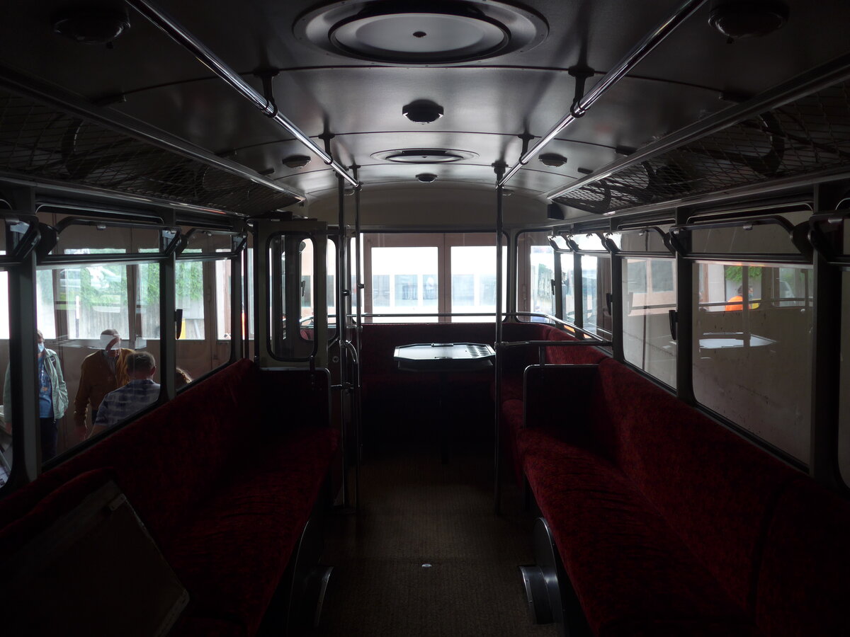 (225'775) - Bamert, Wollerau - Berna/T�scher (ex Blattmann, Wollerau) am 6. Juni 2021 in Wollerau, Garage (Innenaufnahme)