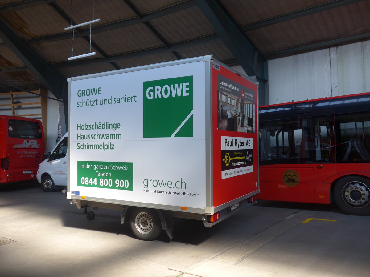 (225'911) - AFA Adelobden - Nr. 67/BE 590'379 - Niederhauser Gep�ckanh�nger am 16. Juni 2021 in Adelboden, Busstation