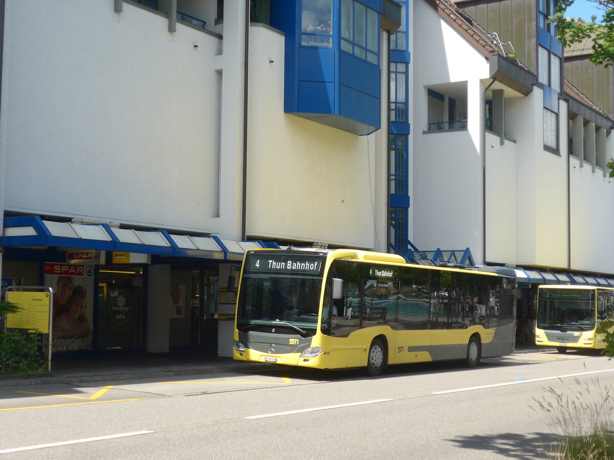 (225'998) - STI Thun - Nr. 410/BE 866'410 - Mercedes am 23. Juni 2021 in Thun, Postbr�cke