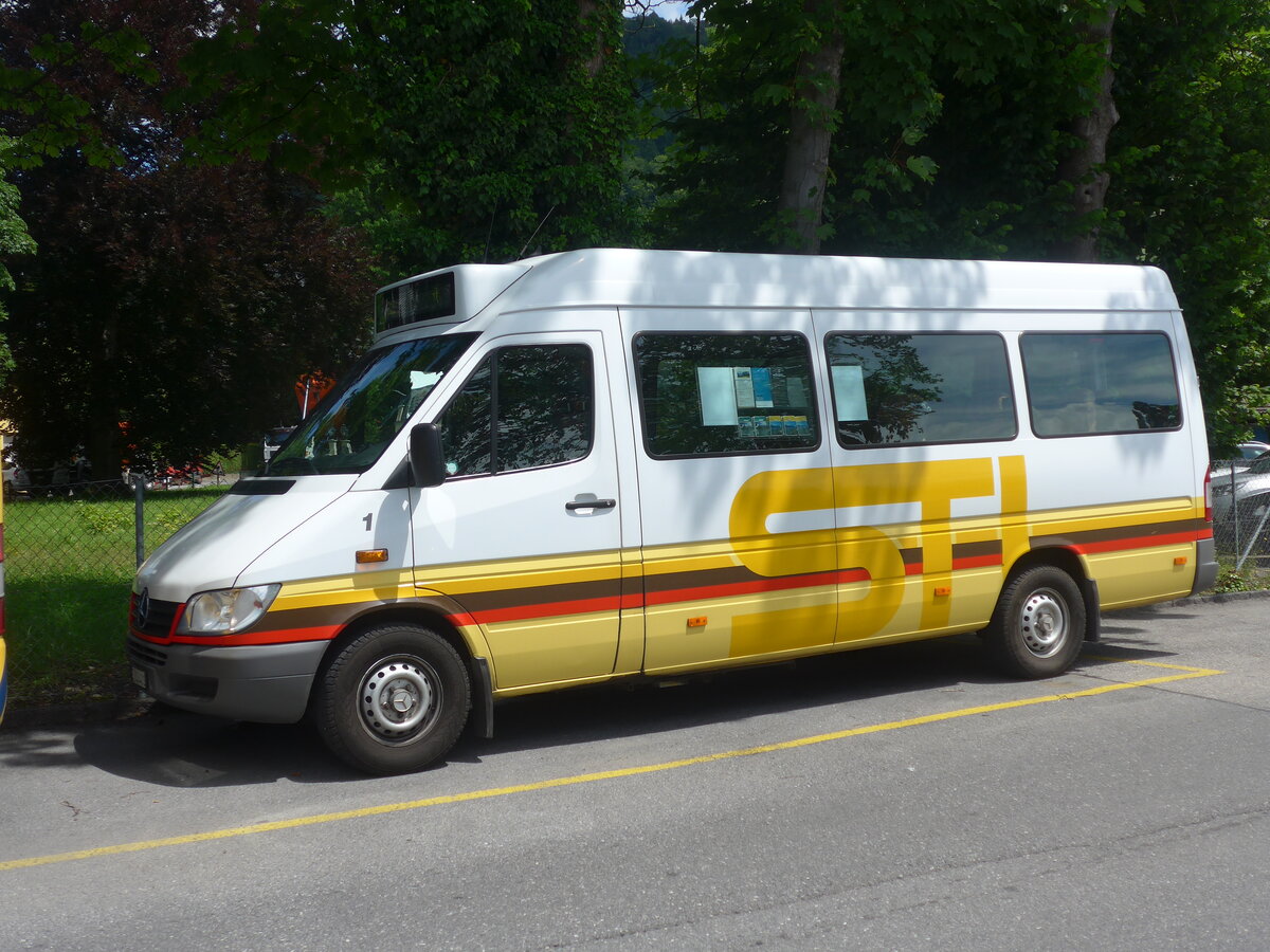 (226'001) - STI Thun - Nr. 1/BE 300'401 - Mercedes am 23. Juni 2021 bei der Schiffl�ndte Thun