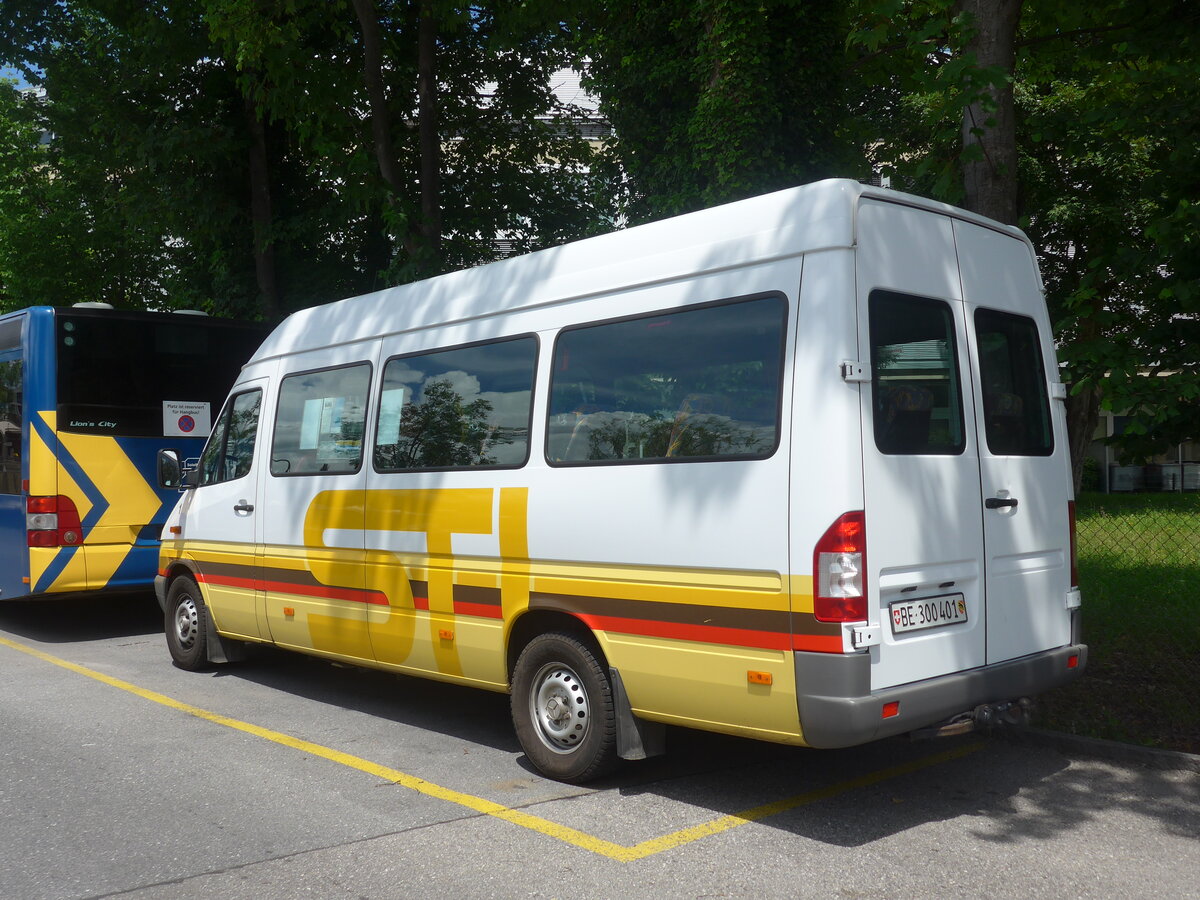 (226'002) - STI Thun - Nr. 1/BE 300'401 - Mercedes am 23. Juni 2021 bei der Schiffl�ndte Thun