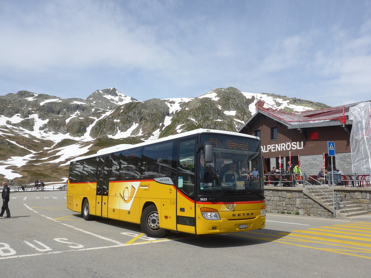 (226'100) - PostAuto Bern - Nr. 70/BE 653'387 - Setra am 3. Juli 2021 in Grimsel, Passh�he