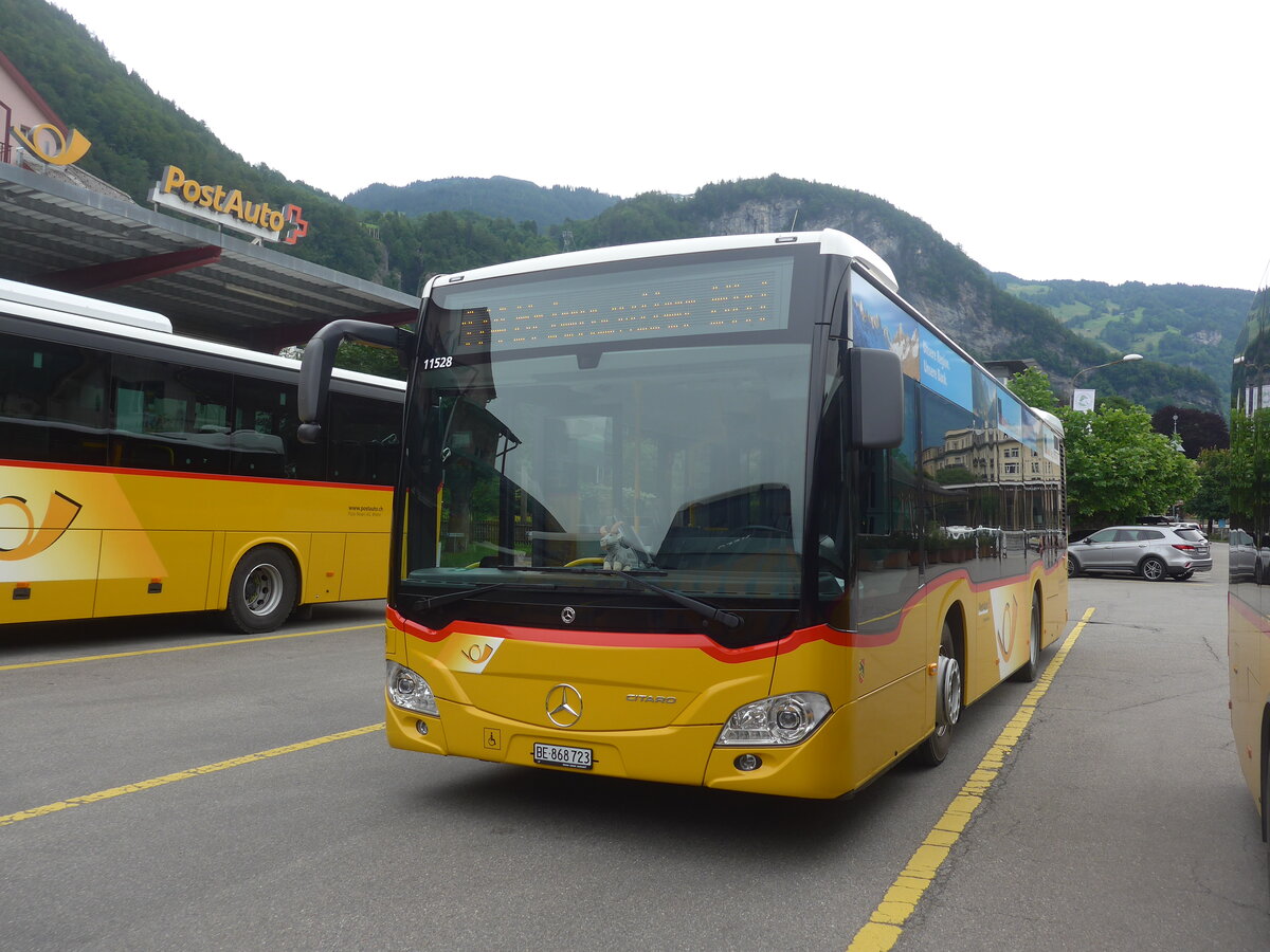 (226'118) - Fl�ck, Brienz - Nr. 23/BE 868'723 - Mercedes am 3. Juli 2021 in Meiringen, Postautostation