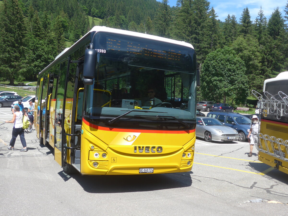 (226'271) - Fl�ck, Brienz - Nr. 24/BE 868'724 - Iveco am 10. Juli 2021 auf der Schwarzwaldalp