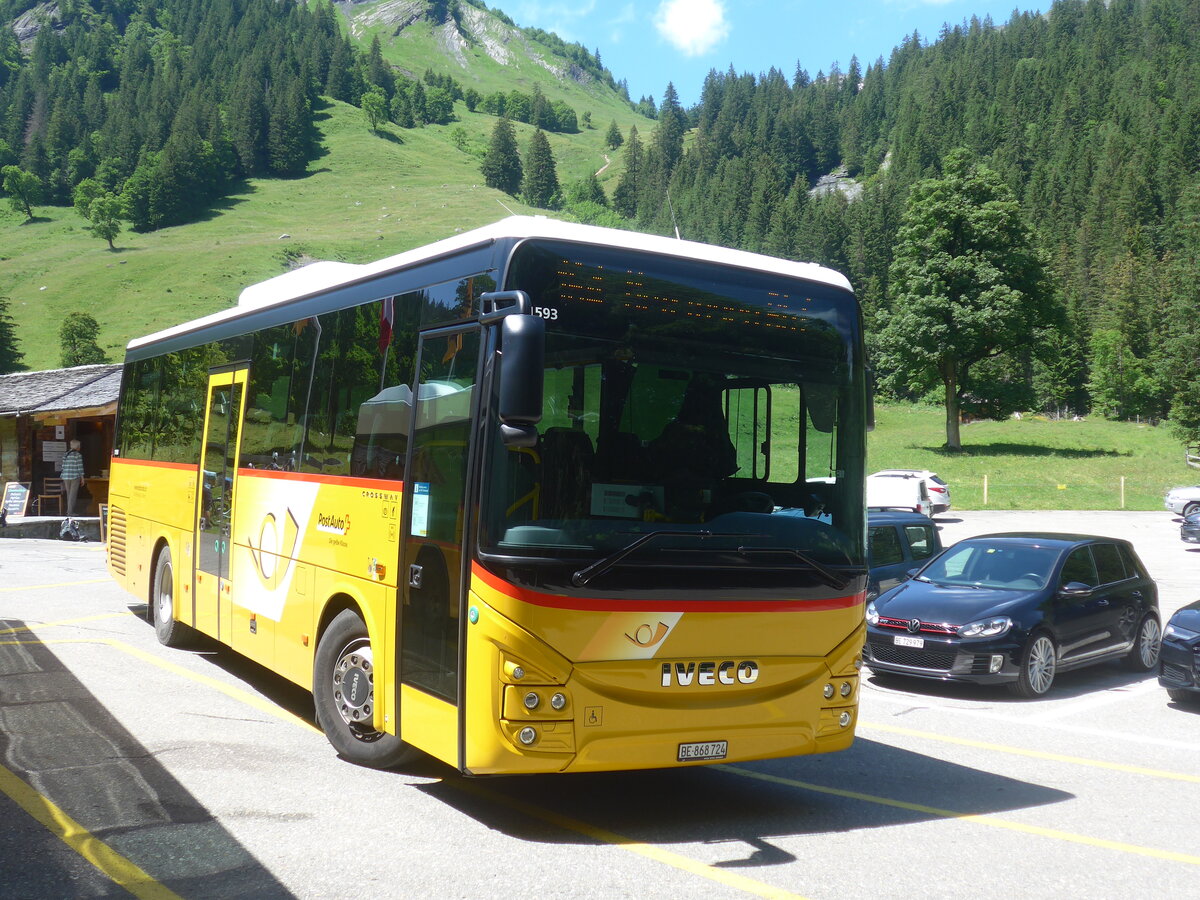 (226'274) - Fl�ck, Brienz - Nr. 24/BE 868'724 - Iveco am 10. Juli 2021 auf der Schwarzwaldalp
