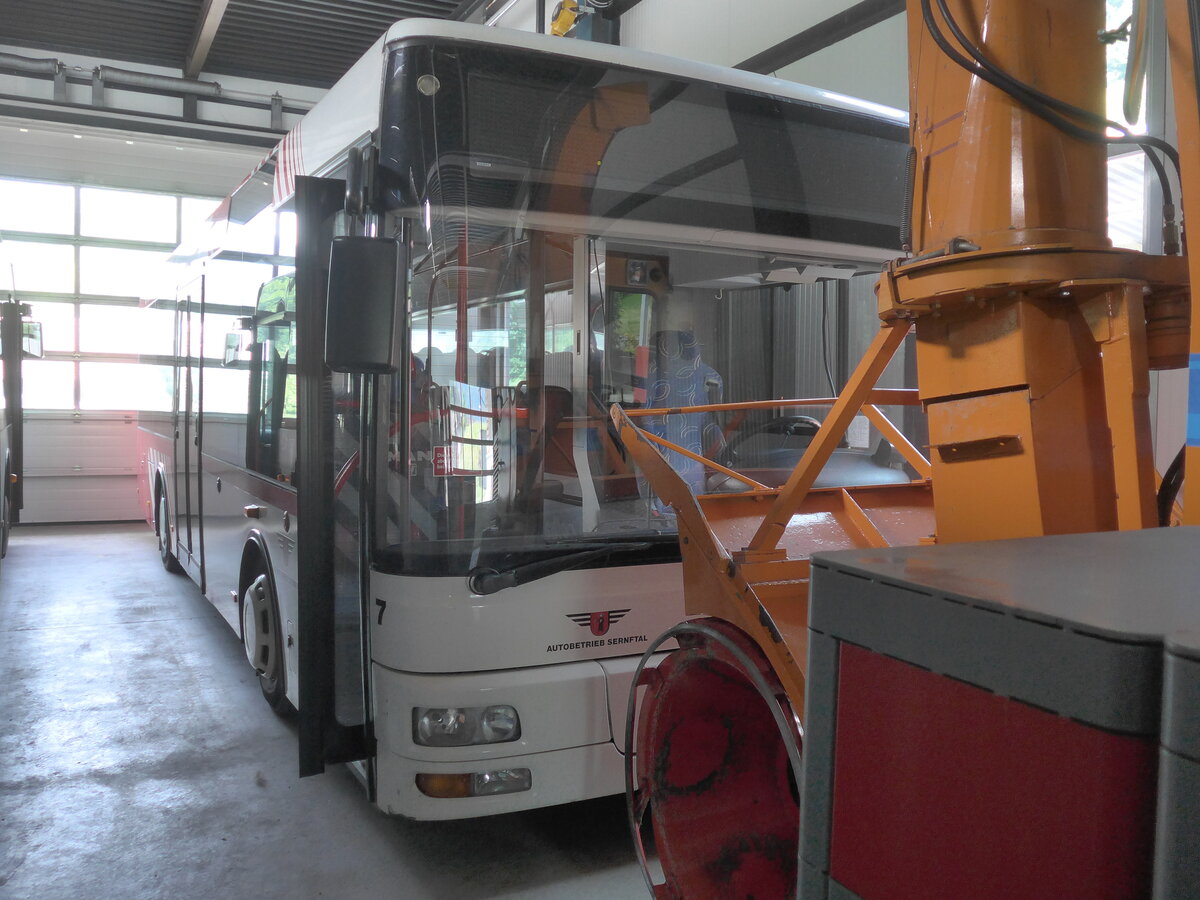 (226'466) - AS Engi - Nr. 7 - MAN/G�ppel am 12. Juli 2021 in Engi, Garage