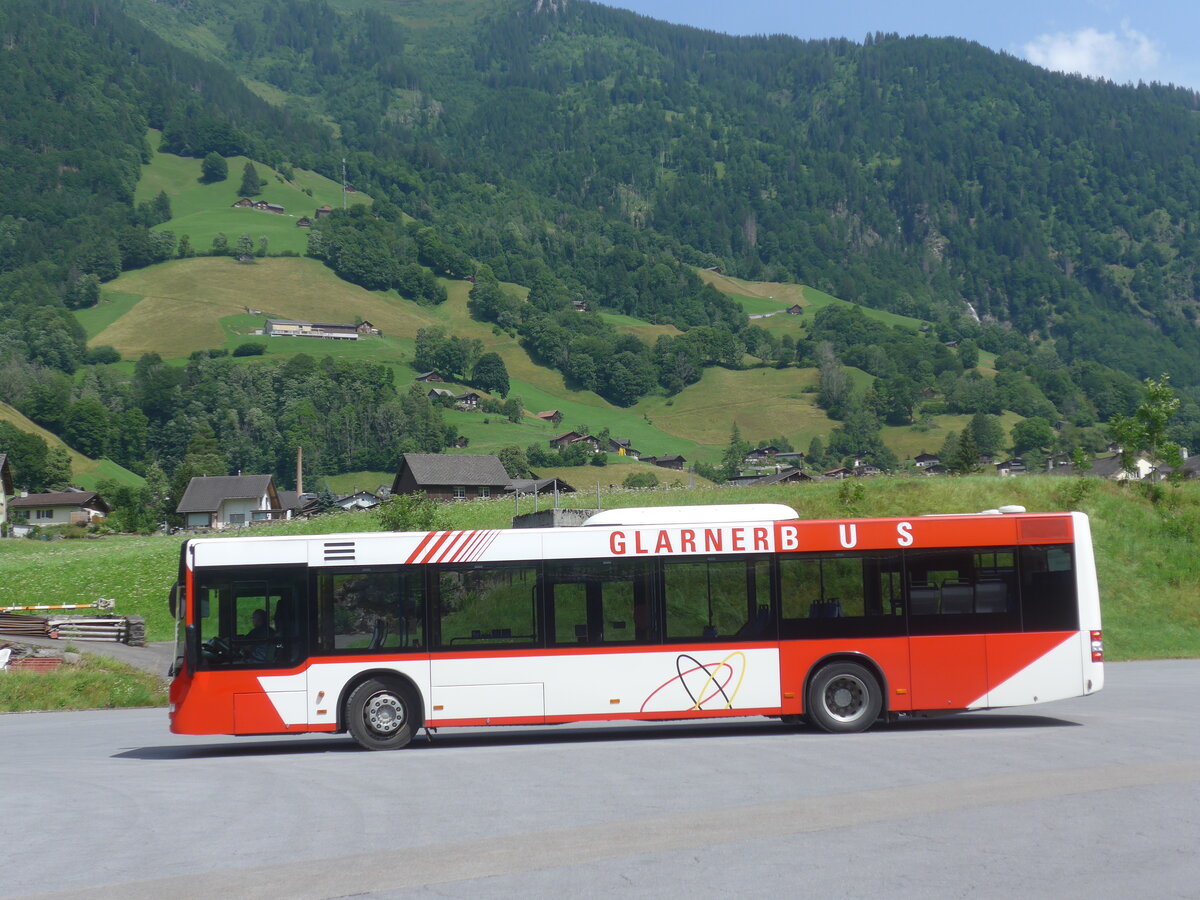 (226'478) - AS Engi - Nr. 2/GL 7702 - MAN (ex WilMobil, Wil Nr. 255; ex Vorf�hrfahrzeug) am 12. Juli 2021 in Engi, Garage