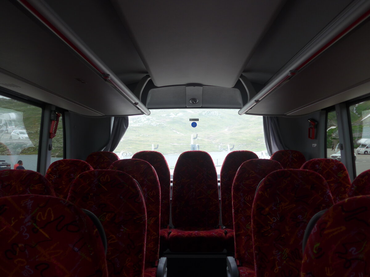 (226'749) - PostAuto Zentralschweiz - Nr. 20/OW 10'070 - MAN (ex Dillier, Sarnen Nr. 20) am 24. Juli 2021 in Grimsel, Passh�he (Innenaufnahme)
