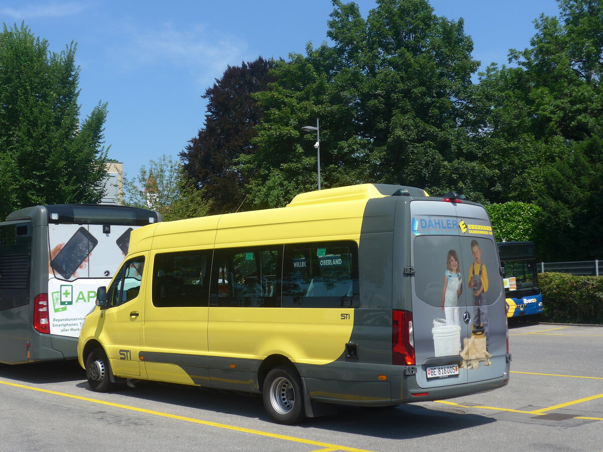 (226'813) - STI Thun - Nr. 5/BE 816'005 - Mercedes am 30. Juli 2021 bei der Schiffl�ndte Thun