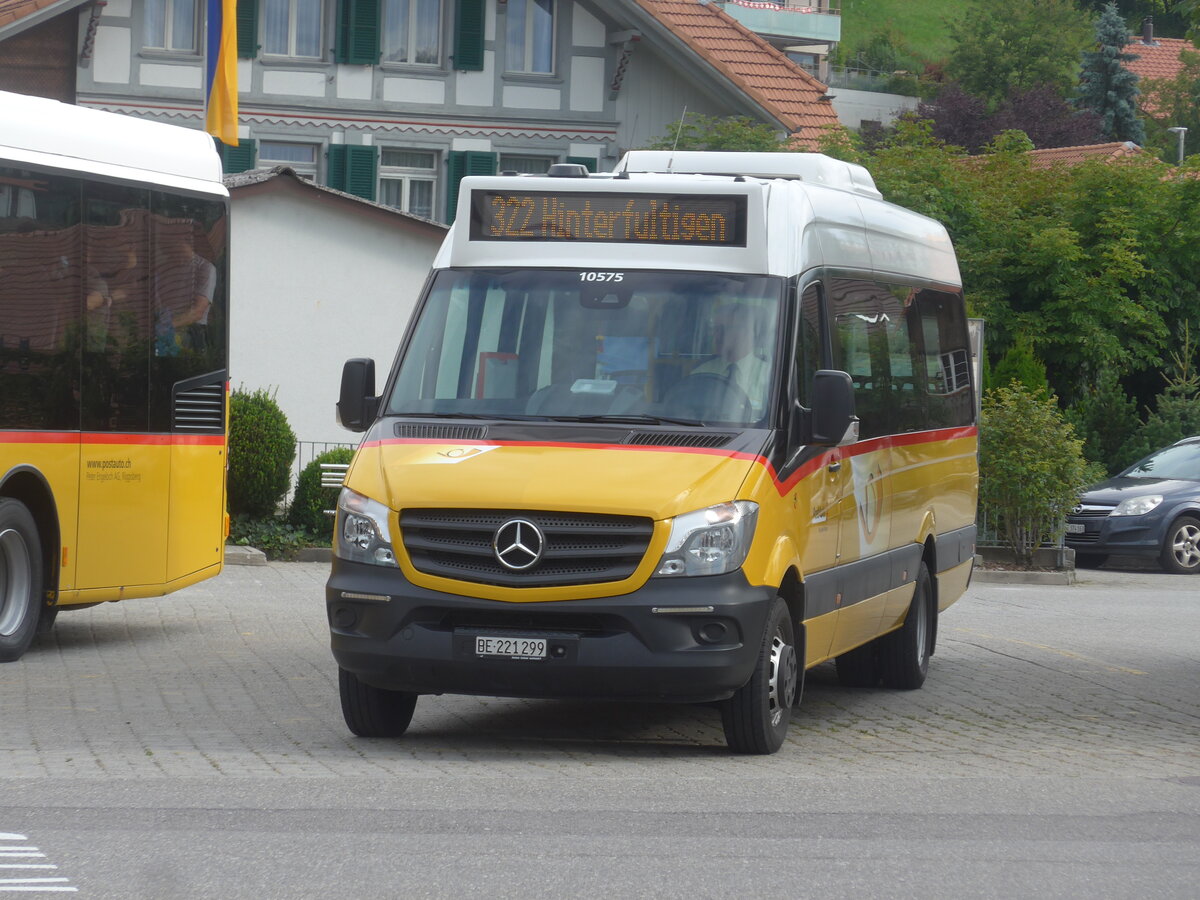 (227'009) - L�thi, Hinterfultigen - BE 221'299 - Mercedes am 7. August 2021 in Riggisberg, Post