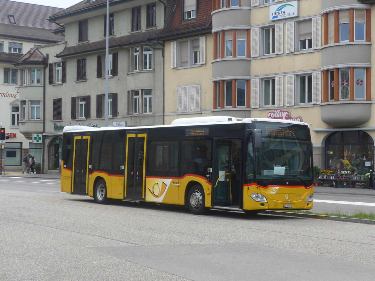 (227'182) - Br�ndli, Elfingen - Nr. 10/AG 453'659 - Mercedes am 9. August 2021 beim Bahnhof Brugg