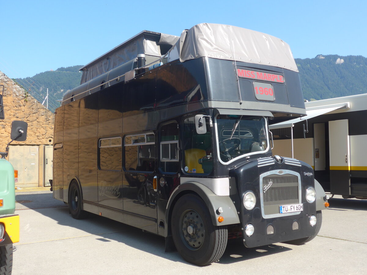 (227'401) - Aus Deutschland: Frey, Kusterdingen - T�-FY 60H - Bristol (ex Londag, CH-Bassersdorf; ex Londonbus) am 21. August 2021 in Interlaken, Flugplatz