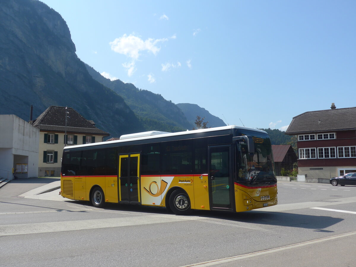 (227'473) - Fl�ck, Brienz - Nr. 26/BE 868'726 - Iveco am 21. August 2021 in Innertkirchen, Grimseltor