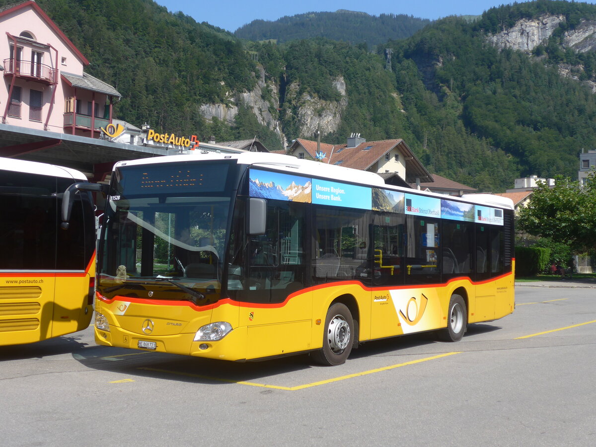 (227'474) - Fl�ck, Brienz - Nr. 23/BE 868'723 - Mercedes am 21. August 2021 in Meiringen, Postautostation