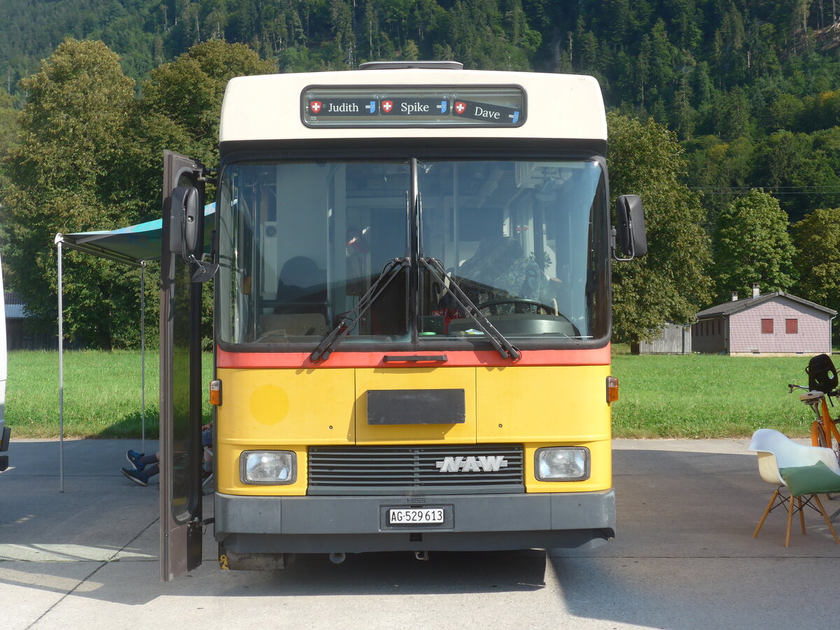 (227'491) - Honegger, Gontenschwil - AG 529'613 - NAW/Hess (ex Hutter, Diepoldsau; ex Schnider, Sch�pfheim) am 21. August 2021 in Interlaken, Flugplatz