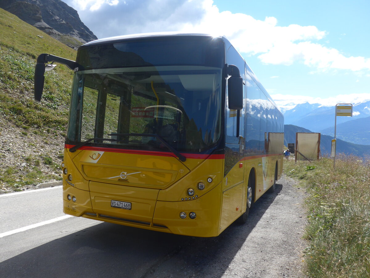 (227'649) - PostAuto Wallis - Nr. 39/VS 471'468 - Volvo am 29. August 2021 in Savi�se, H�tel Sanetsch 