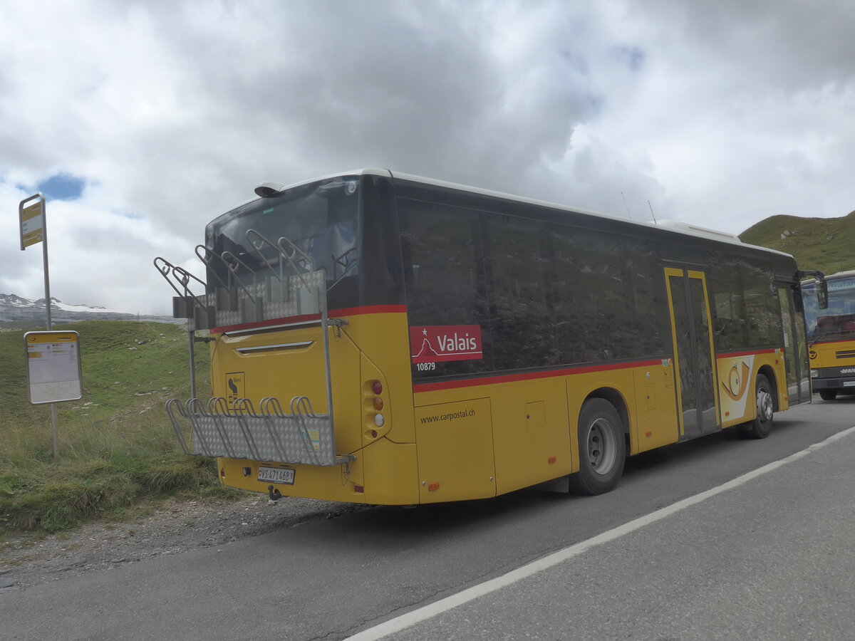 (227'657) - PostAuto Wallis - Nr. 39/VS 471'468 - Volvo am 29. August 2021 in Savi�se, H�tel Sanetsch