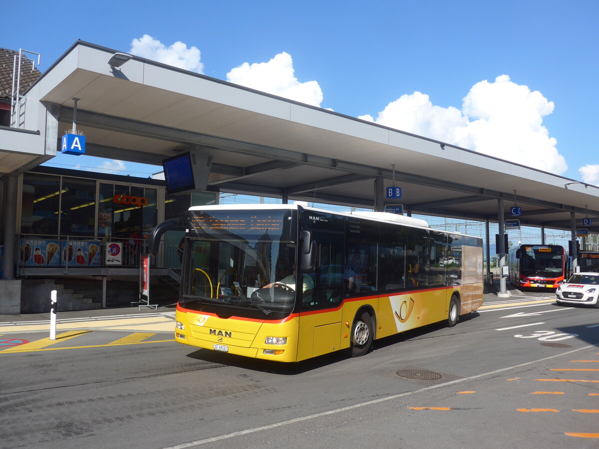 (227'795) - Lienert&Ehrler, Einsiedeln - SZ 69'121 - MAN (ex Schuler, Feusisberg) am 4. September 2021 beim Bahnhof Pf�ffikon