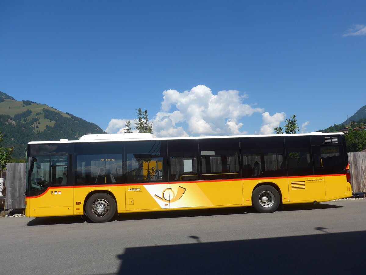 (227'876) - Fl�ck, Brienz - Nr. 0/BE 13'878 - Setra am 5. September 2021 in Frutigen, Garage AFA