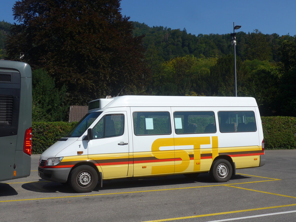 (228'028) - STI Thun - Nr. 1/BE 300'401 - Mercedes am 13. September 2021 bei der Schiffl�ndte Thun