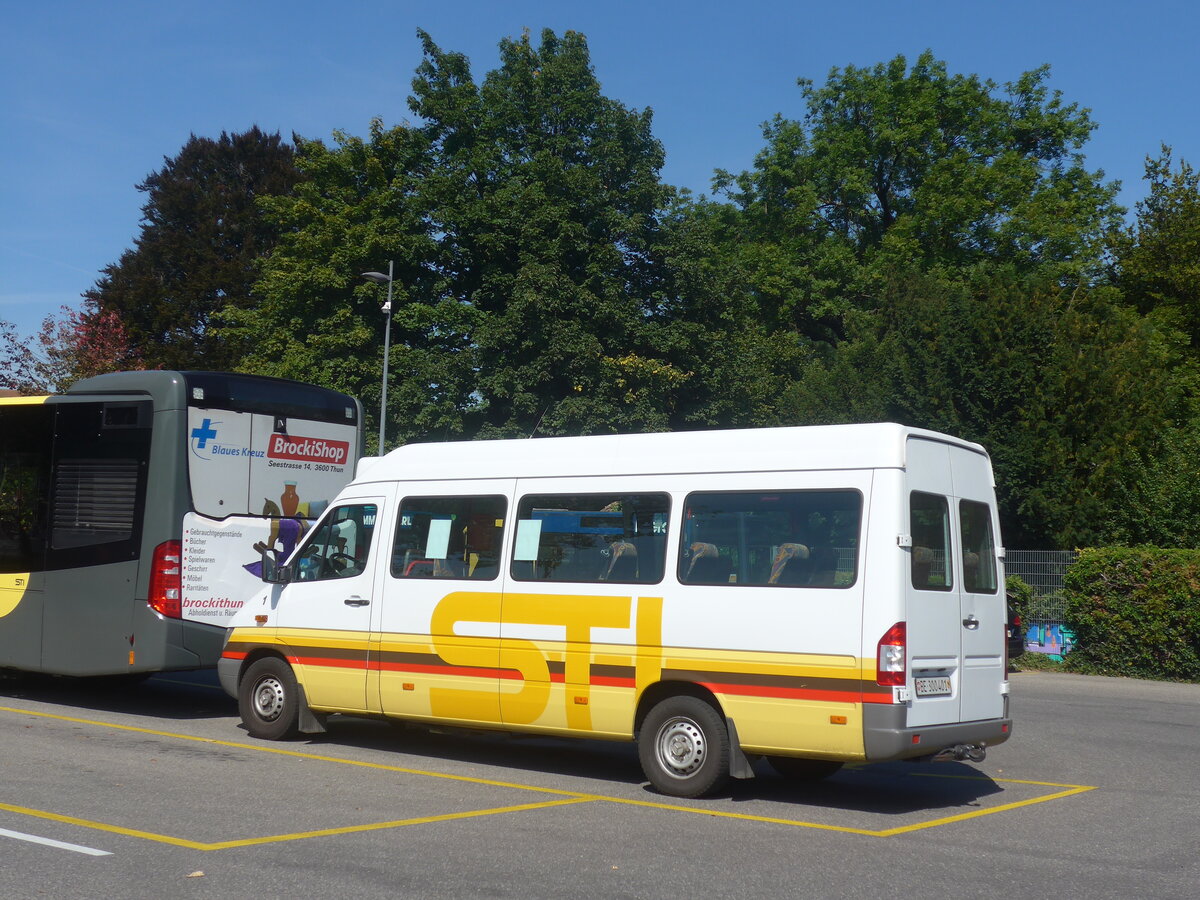 (228'029) - STI Thun - Nr. 1/BE 300'401 - Mercedes am 13. September 2021 bei der Schiffl�ndte Thun