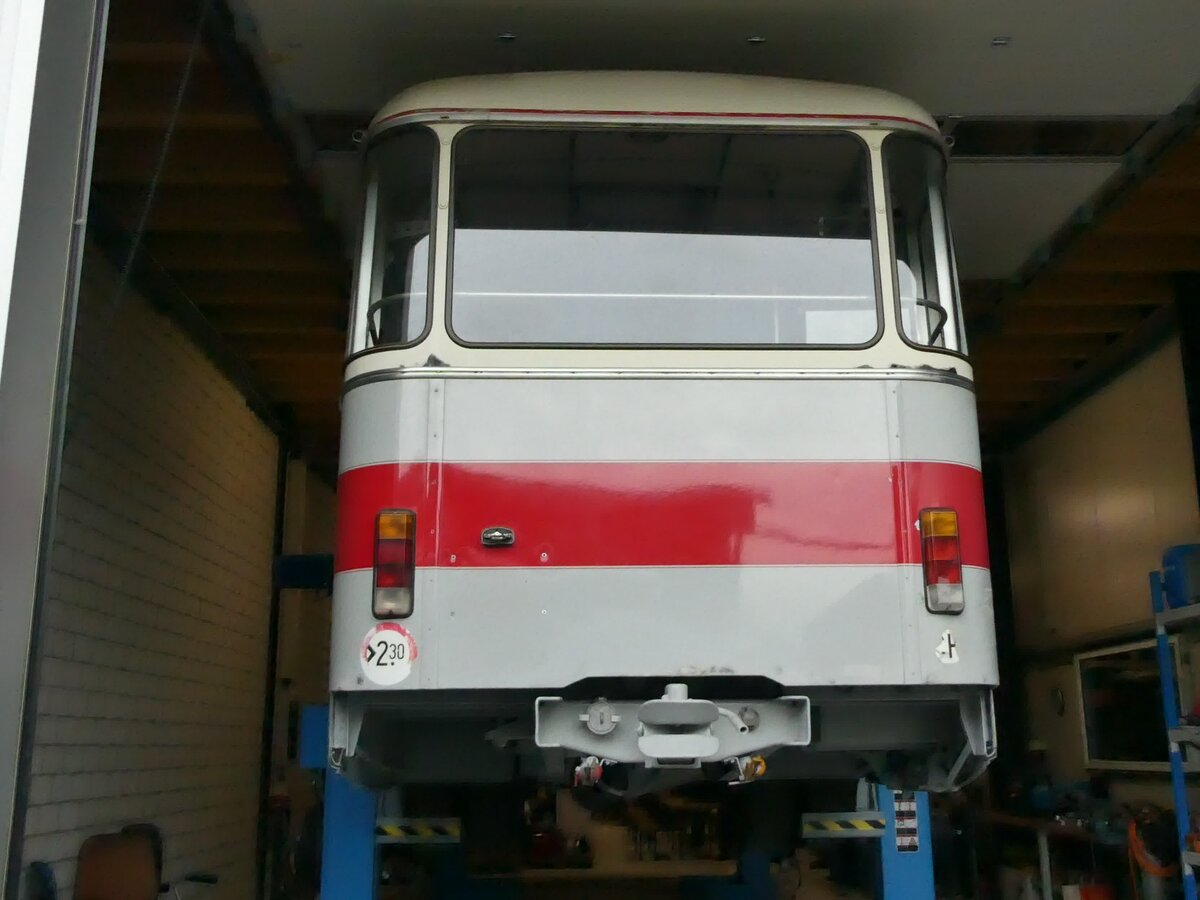 (228'432) - Borer, Neuhausen - Nr. 7 - Saurer/T�scher (ex Heiniger, B�tzberg; ex ASS Schleitheim Nr. 22; ex ASS Schleitheim Nr. 7) am 26. September 2021 in Hallau, Dickistrasse