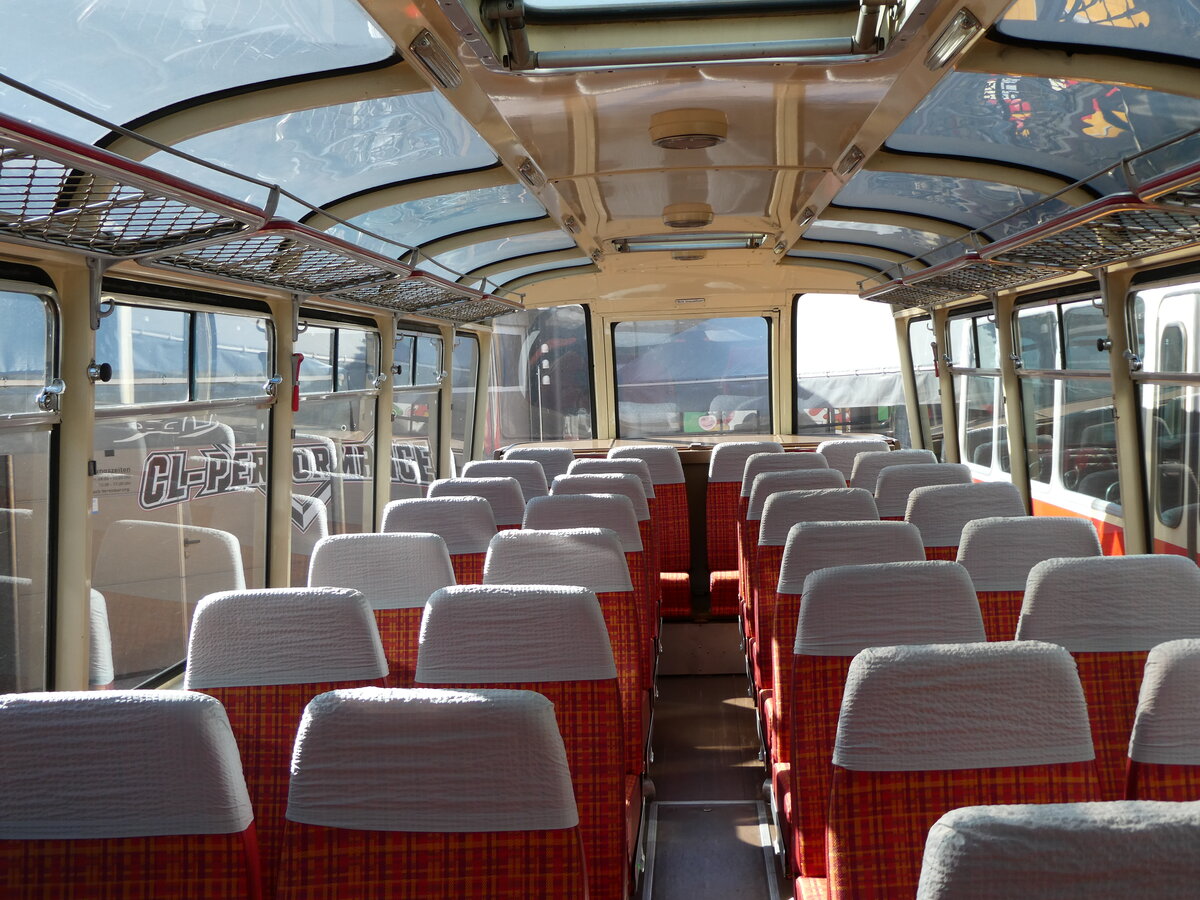 (228'552) - Stutz, Jonen - AG 6316 - FBW/Gangloff (ex Londonbus, Holziken; ex Furter, Oberentfelden; ex P 24'167) am 2. Oktober 2021 in N�fels, FBW-Museum (Innenaufnahme)