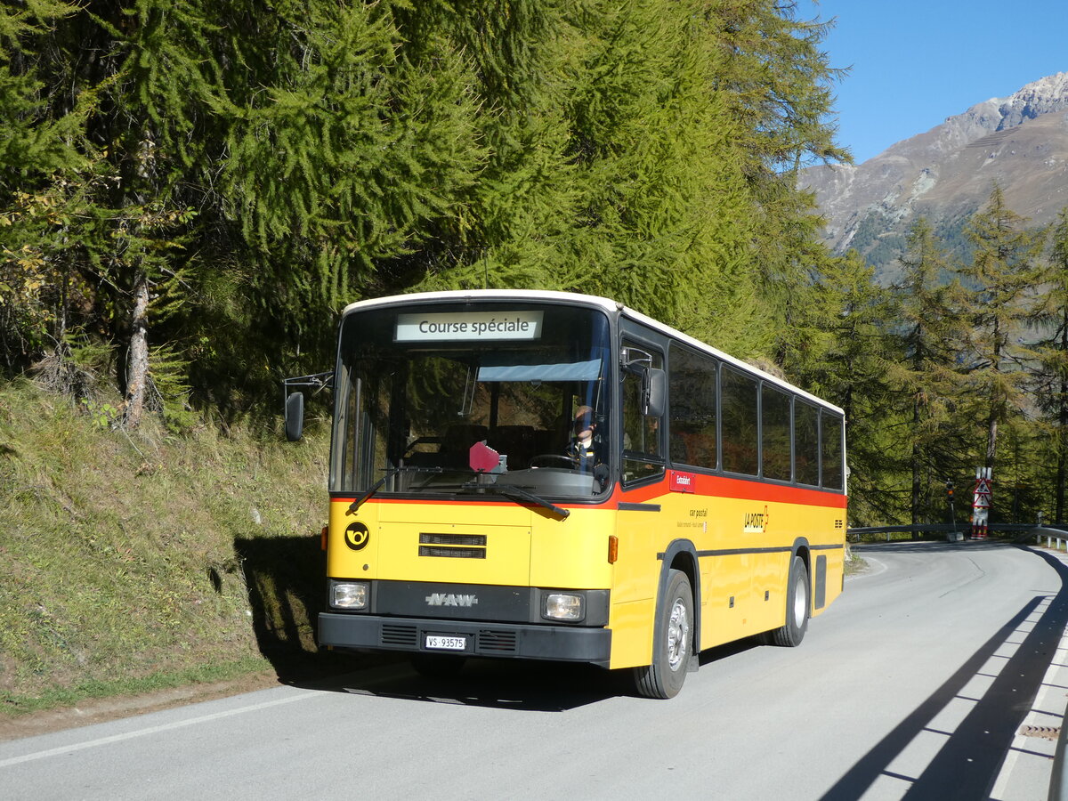 (228'752) - Oser, B�rchen - VS 93'575 - NAW/Lauber (ex Epiney, Ayer) am 10. Oktober 2021 bei Les Haud�res