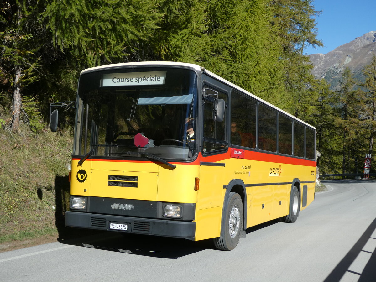 (228'753) - Oser, B�rchen - VS 93'575 - NAW/Lauber (ex Epiney, Ayer) am 10. Oktober 2021 bei Les Haud�res