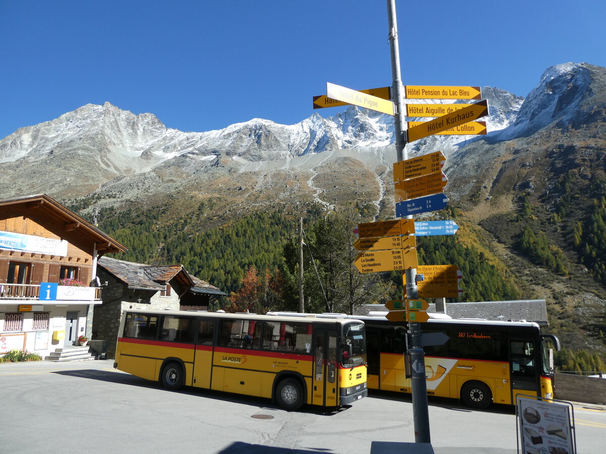 (228'795) - Oser, B�rchen - VS 93'575 - NAW/Lauber (ex Epiney, Ayer) am 10. Oktober 2021 in Arolla, Post