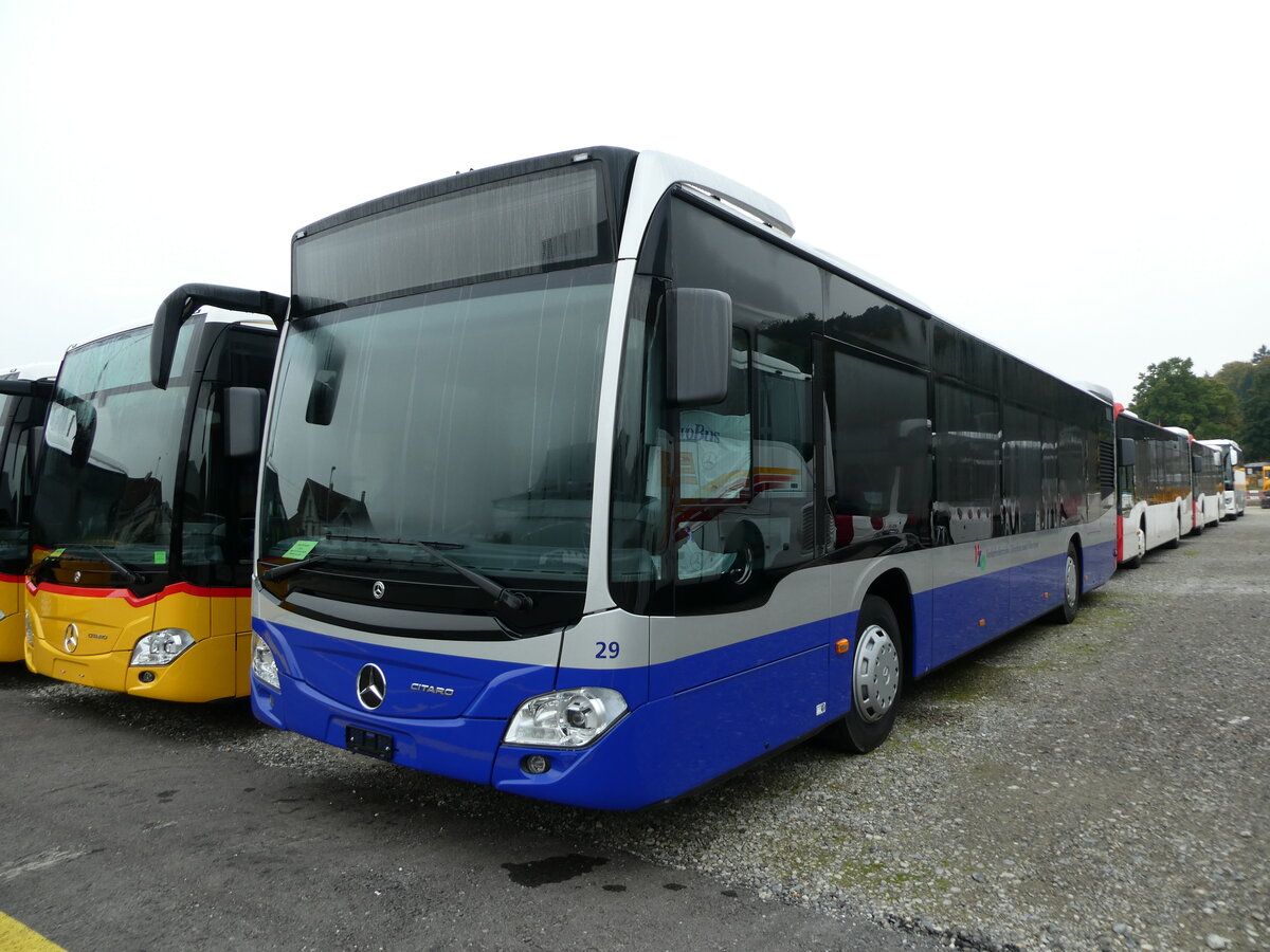 (229'294) - VZO Gr�ningen - Nr. 29 - Mercedes am 16. Oktober 2021 in Winterthur, EvoBus