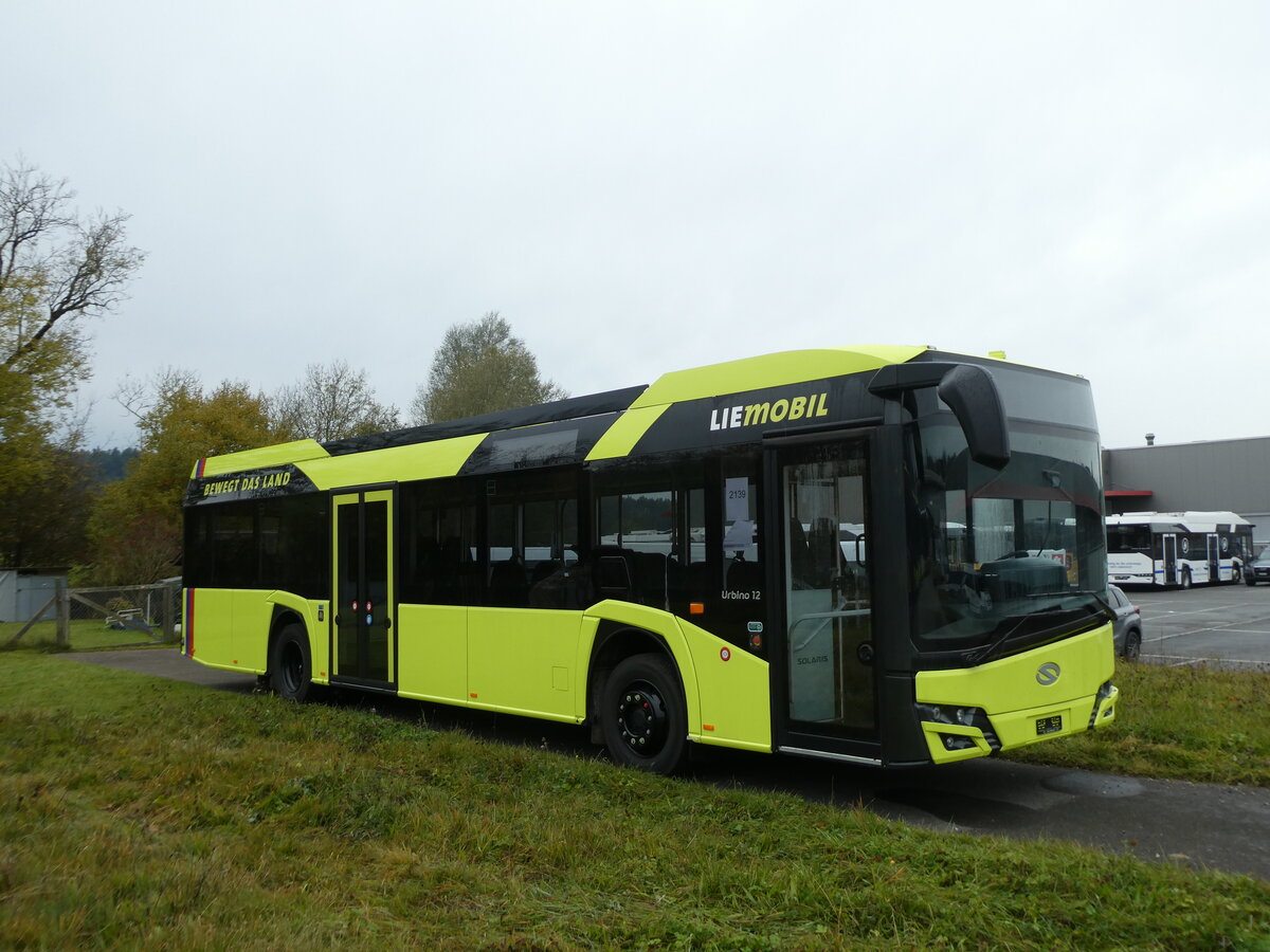(229'924) - F�r Liechtenstein: BOS PS Anstalt, Vaduz - Nr. 518 - Solaris am 30. Oktober 2021 in Ruswil, Garage ARAG