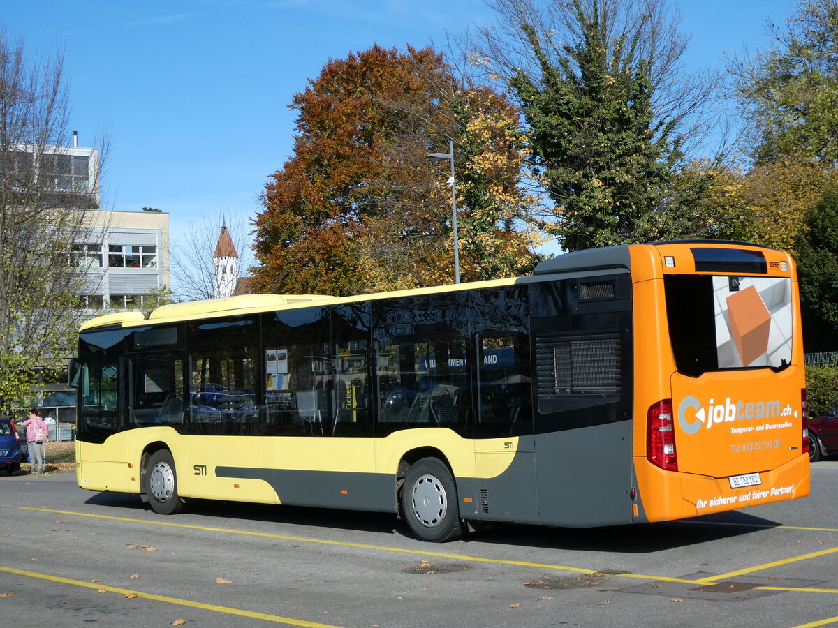 (230'075) - STI Thun - Nr. 181/BE 752'181 - Mercedes am 7. November 2021 bei der Schiffl�ndte Thun