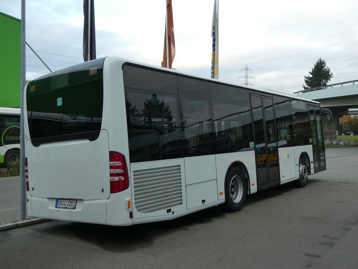 (230'716) - Aus Deutschland: Harzbus, Saarbr�cken - SB-U 3201 - Mercedes (ex DRB Ingoldstadt) am 13. November 2021 in Kerzers, Interbus