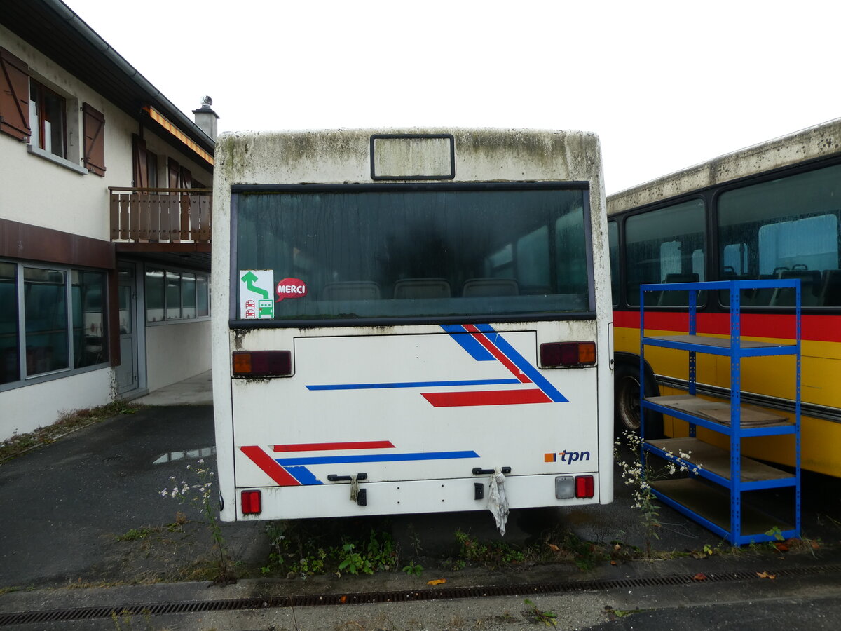 (230'755) - TPN Nyon (R�trobus) - Mercedes am 14. November 2021 in Faoug, Carrosserie Etter