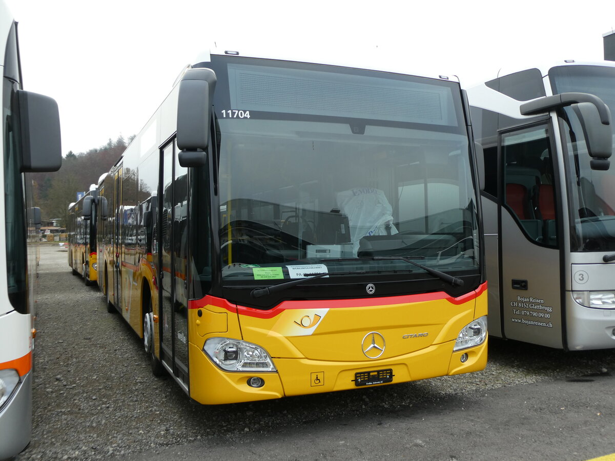 (230'799) - Geissmann, H�gglingen - PID 11'704 - Mercedes am 21. November 2021 in Winterthur, EvoBus